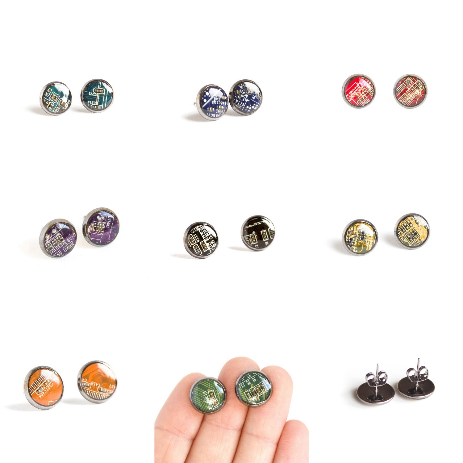 Circuit board studs, 10 mm