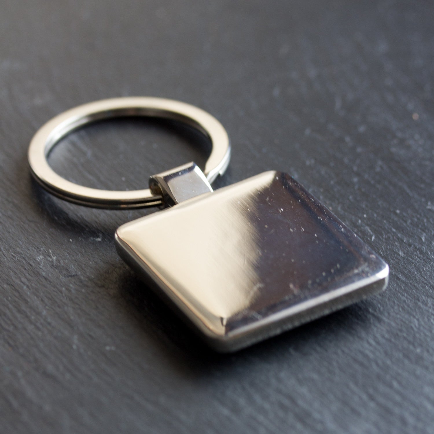 Unique keychain with circuit board piece