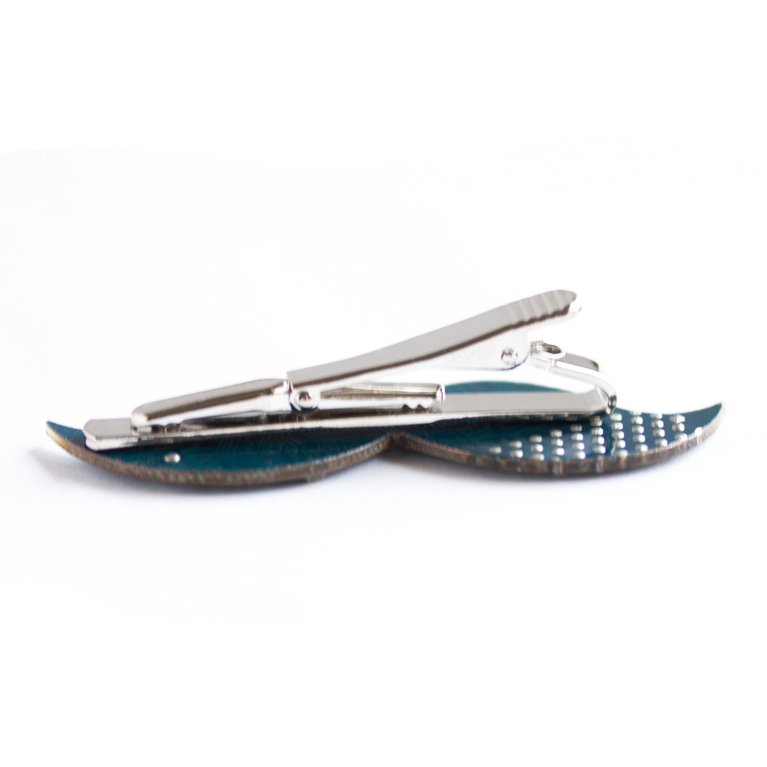 Mustache Tie clip (palladium back)