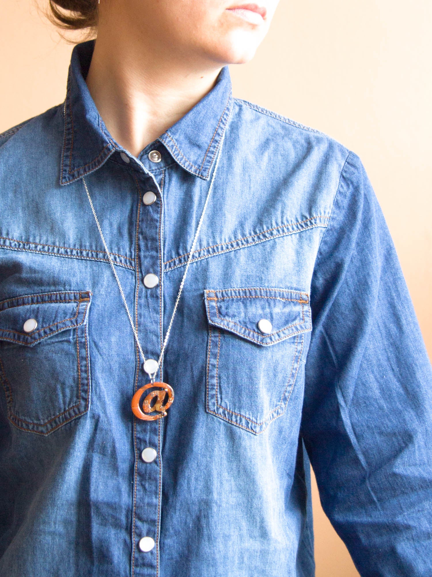 Circuit board geeky at necklace