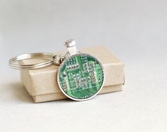 Circuit board keychain