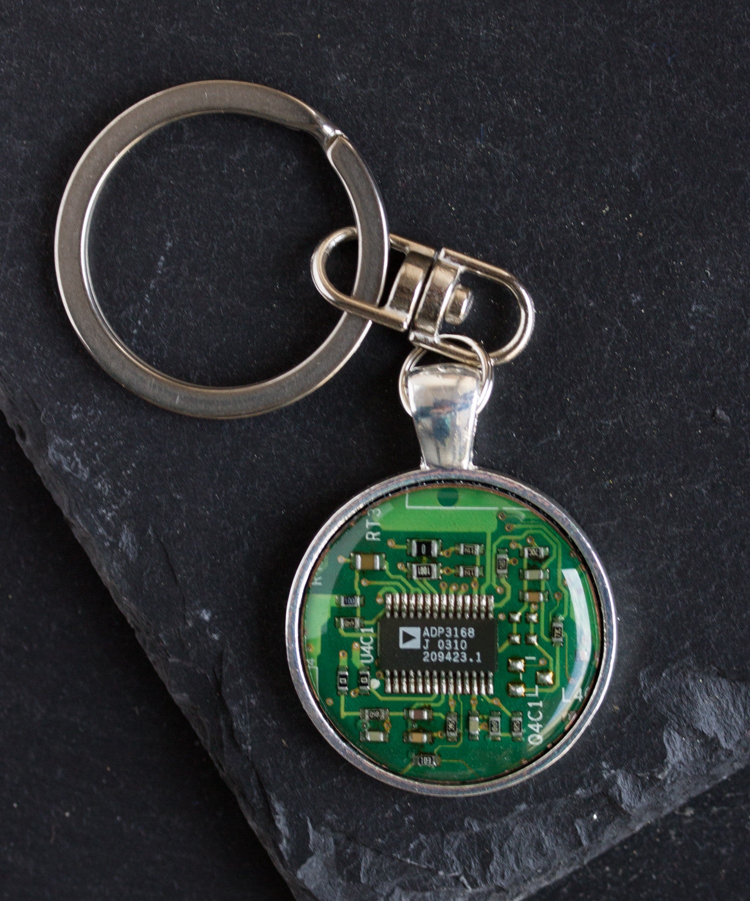 Circuit board keyring