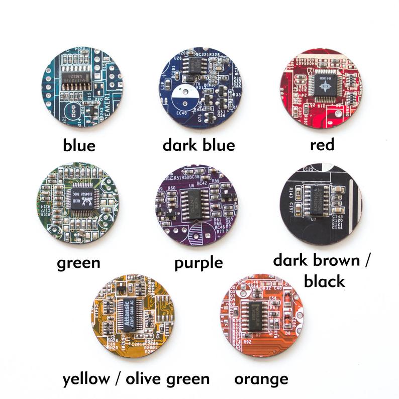 Circuit board door numbers, small 2 inch or 5cm