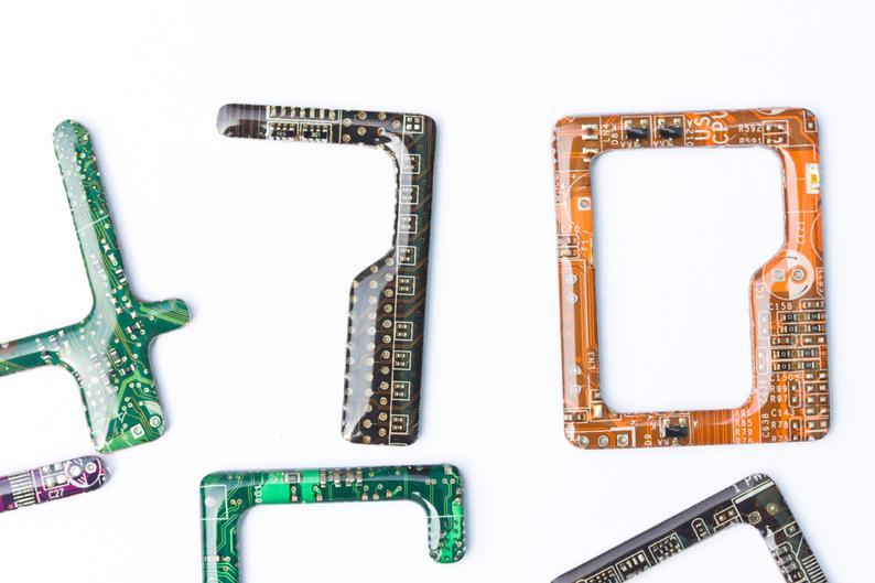 Circuit board door numbers, small 2 inch or 5cm