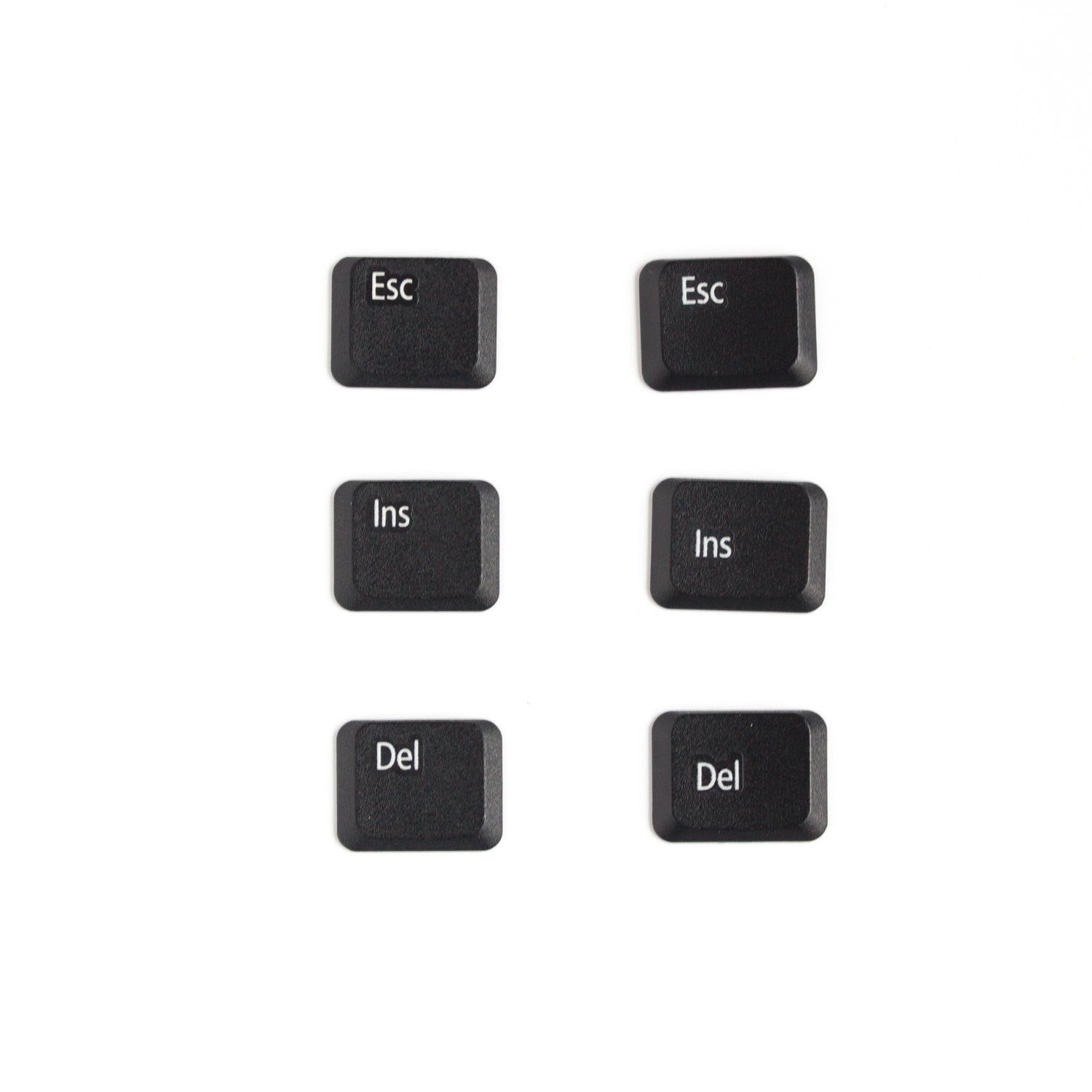 Geeky Set of Fridge Magnets, 6 computer button magnets