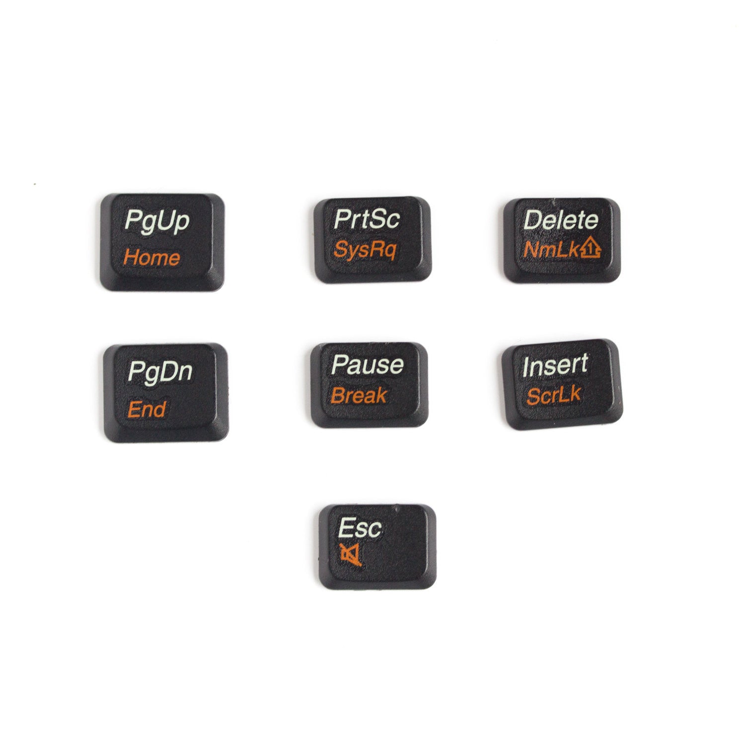 Cool Set of Fridge Magnets, 7 computer button magnets