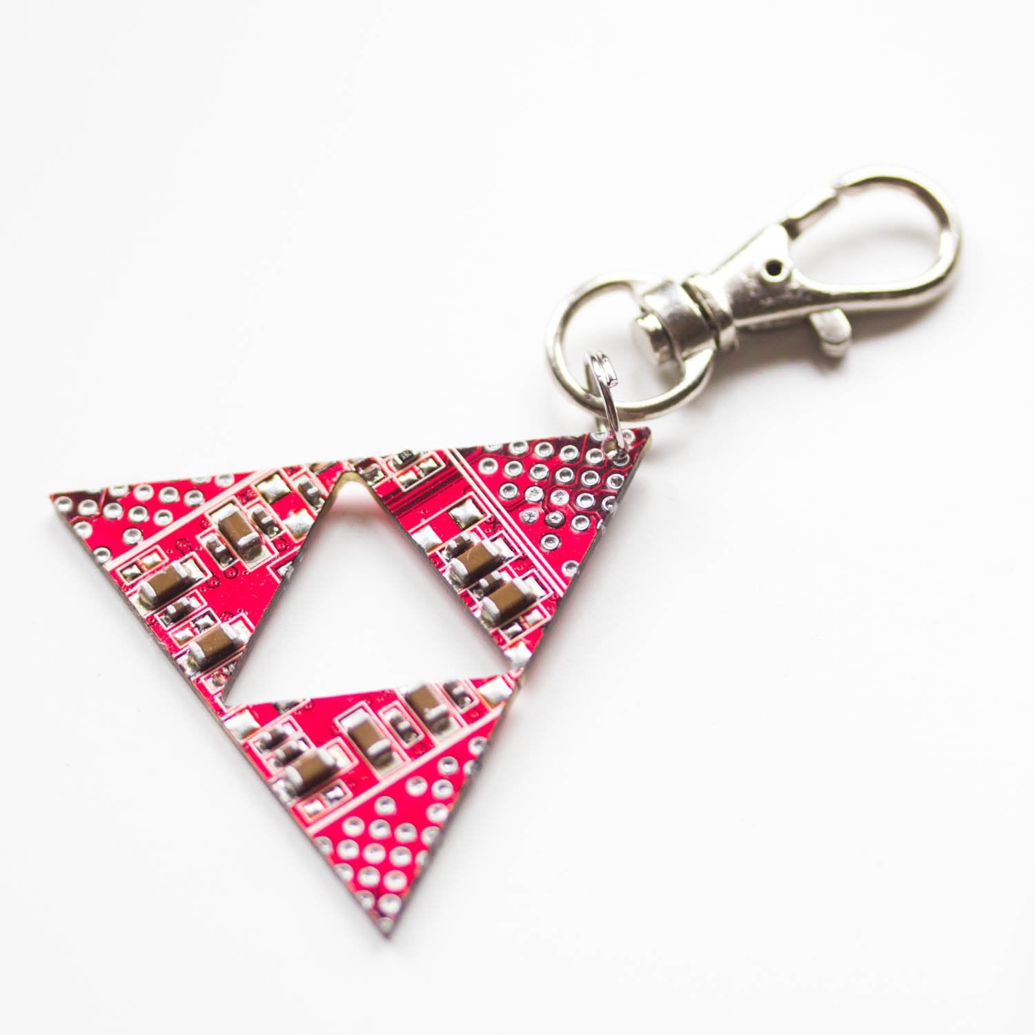 Legend of Zelda keychain, Circuit board keychain or bag tag