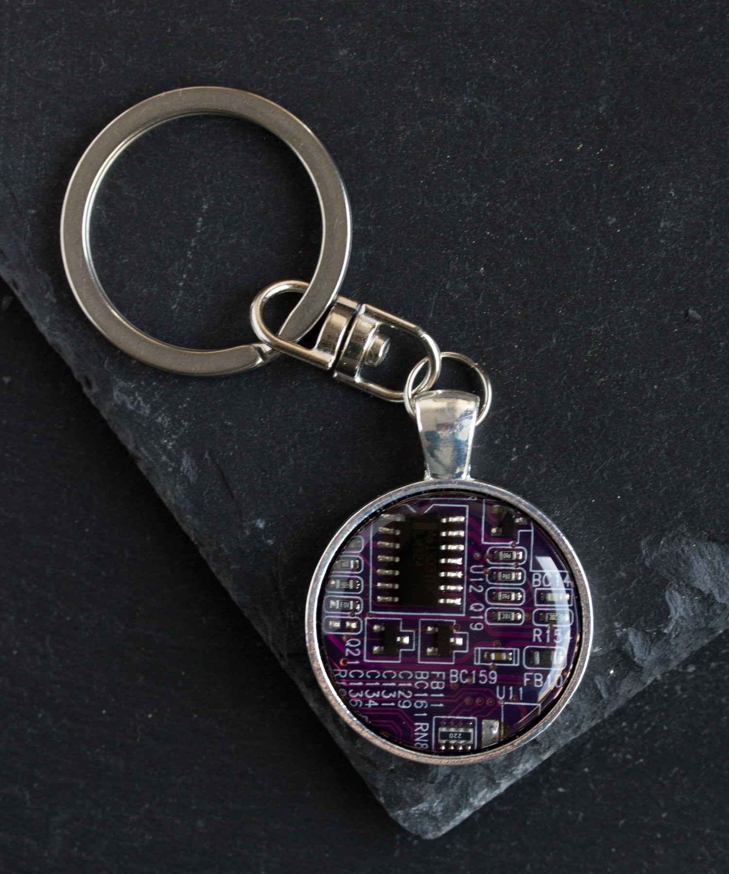 Circuit board keyring