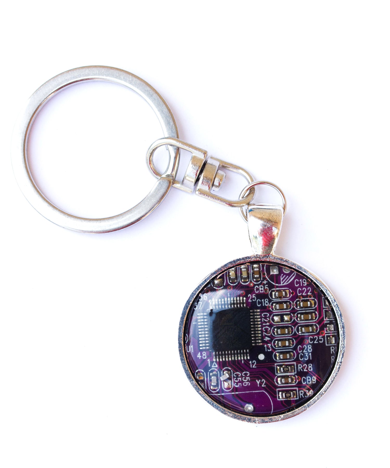 Circuit board keyring