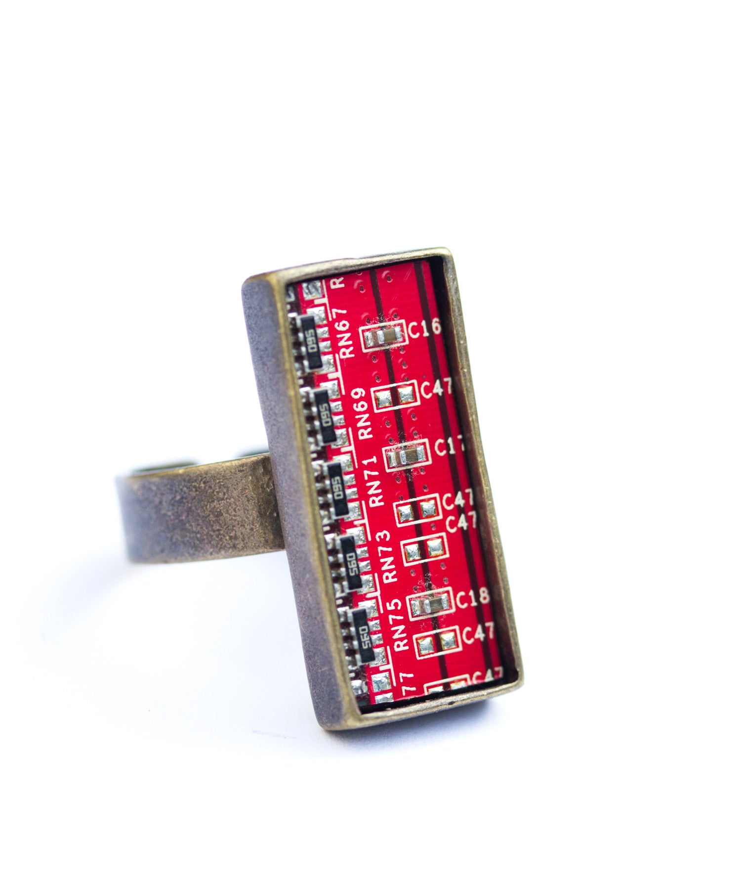Circuit Board Statement ring
