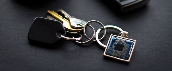 Unique accessories made of circuit boards