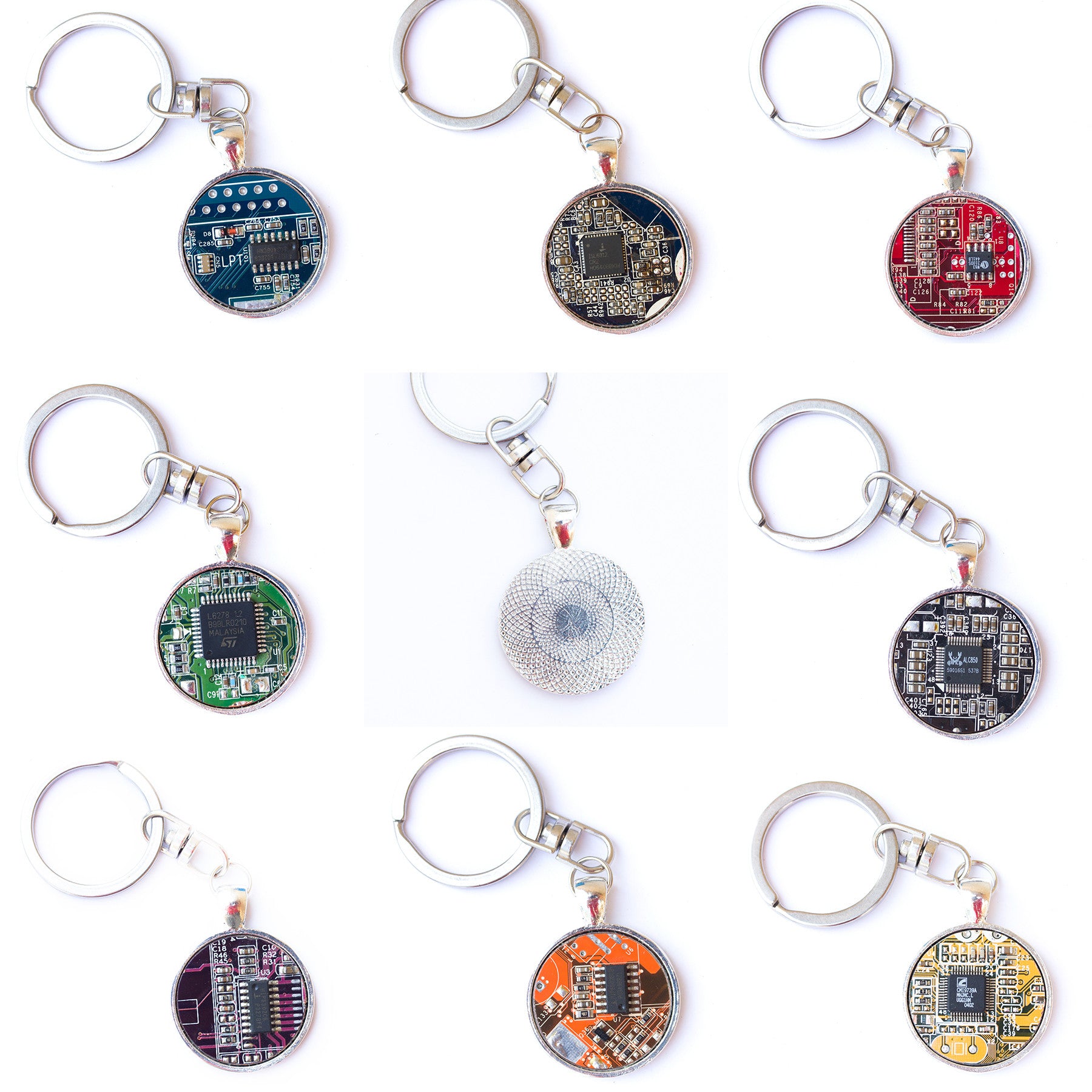 Circuit board keychain